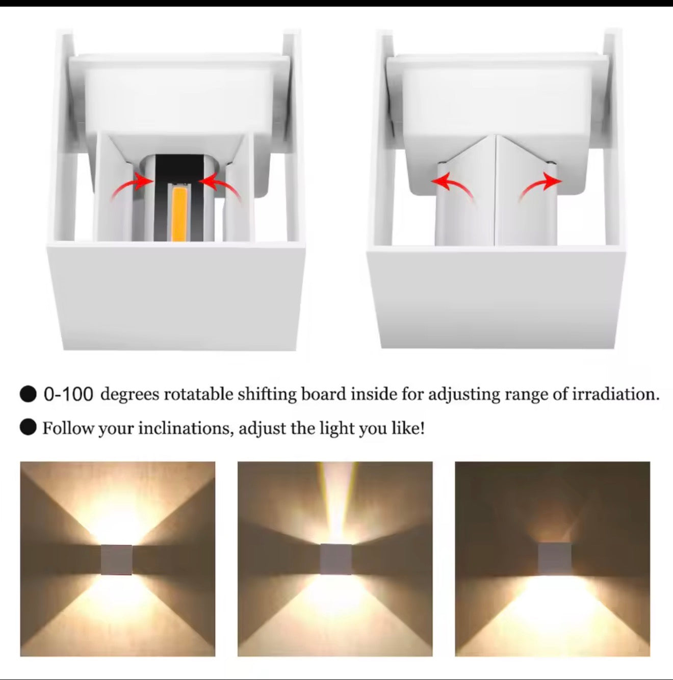OUTDOOR WALL LIGHT.