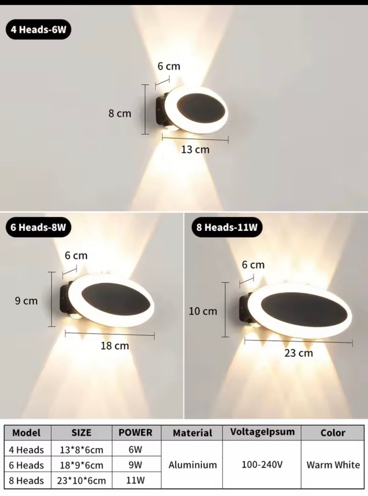 OUTDOOR WALL LIGHT.