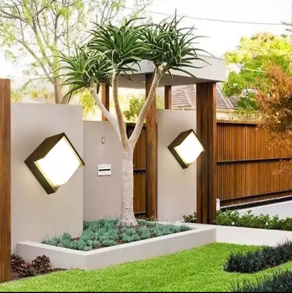 OUTDOOR WALL LIGHT.