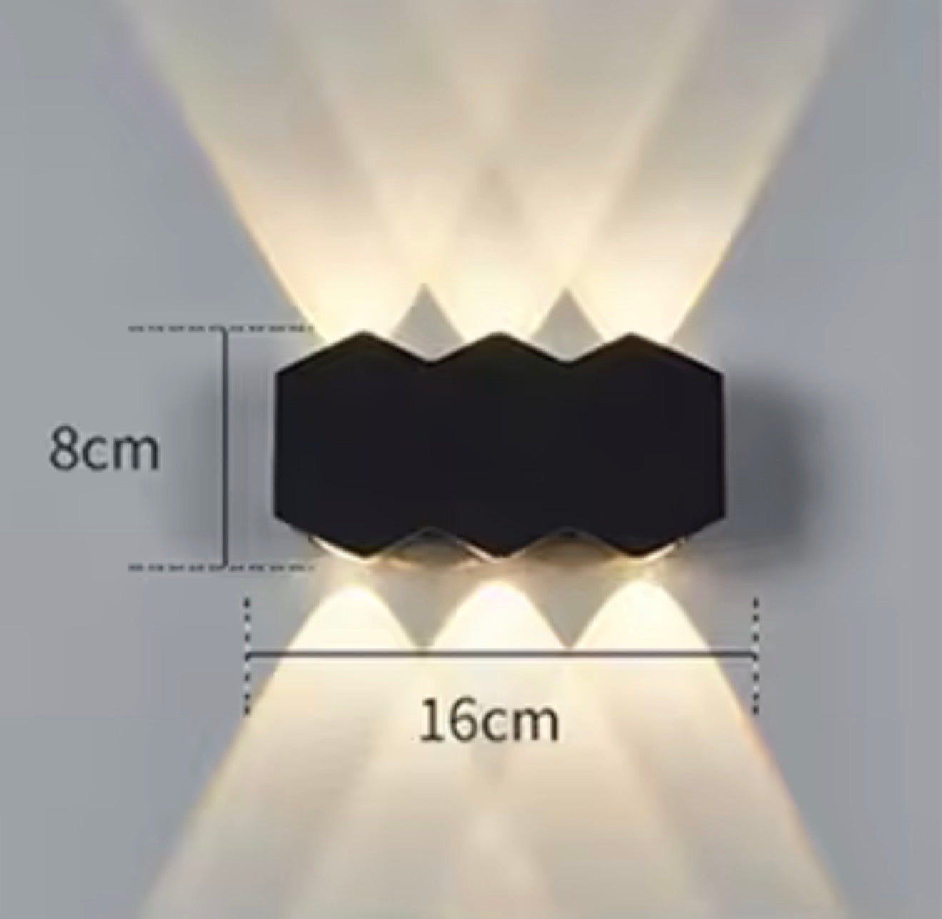 OUTDOOR WALL LIGHT.