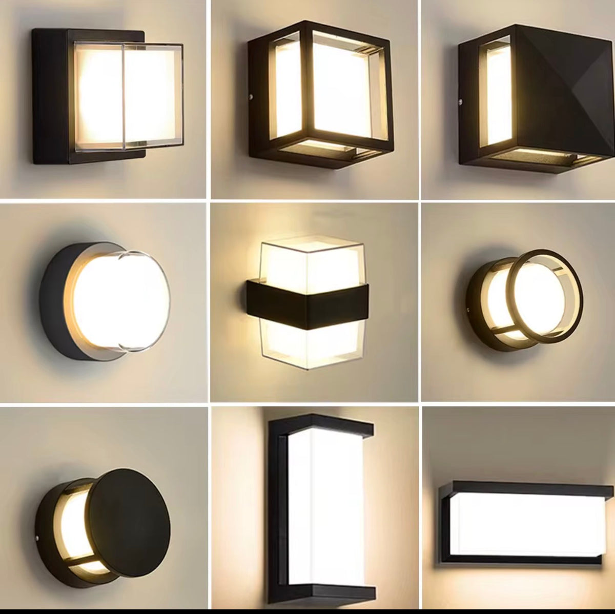 OUTDOOR WALL LIGHT.