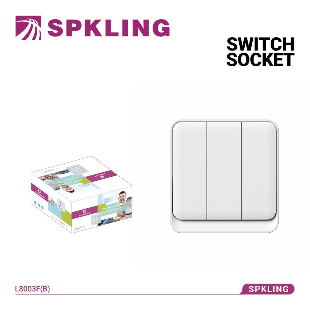 SWITCH AND SOCKETS(WHITE)