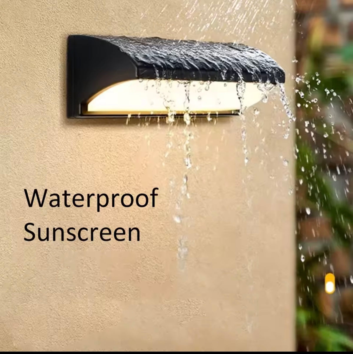 OUTDOOR WALL LIGHT.