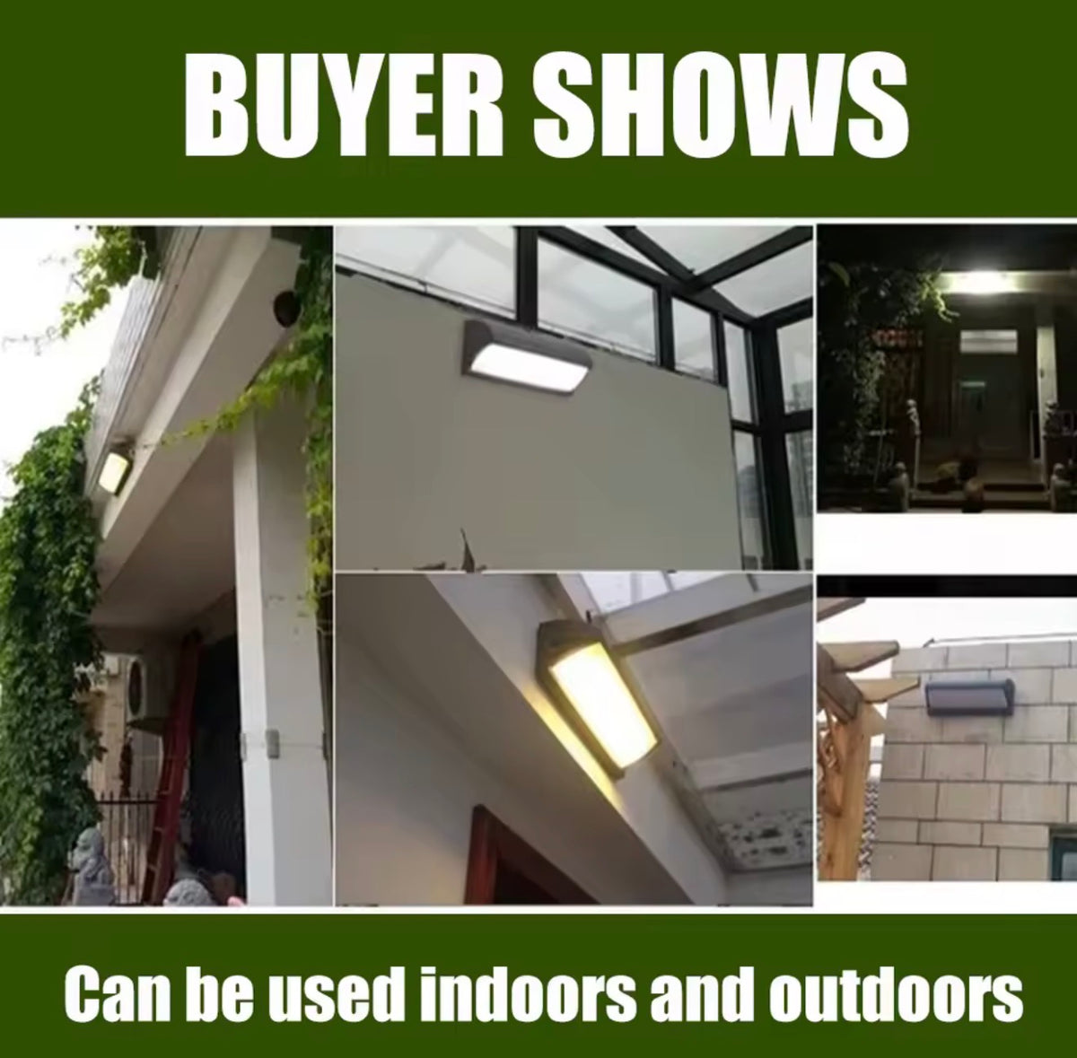 OUTDOOR WALL LIGHT.