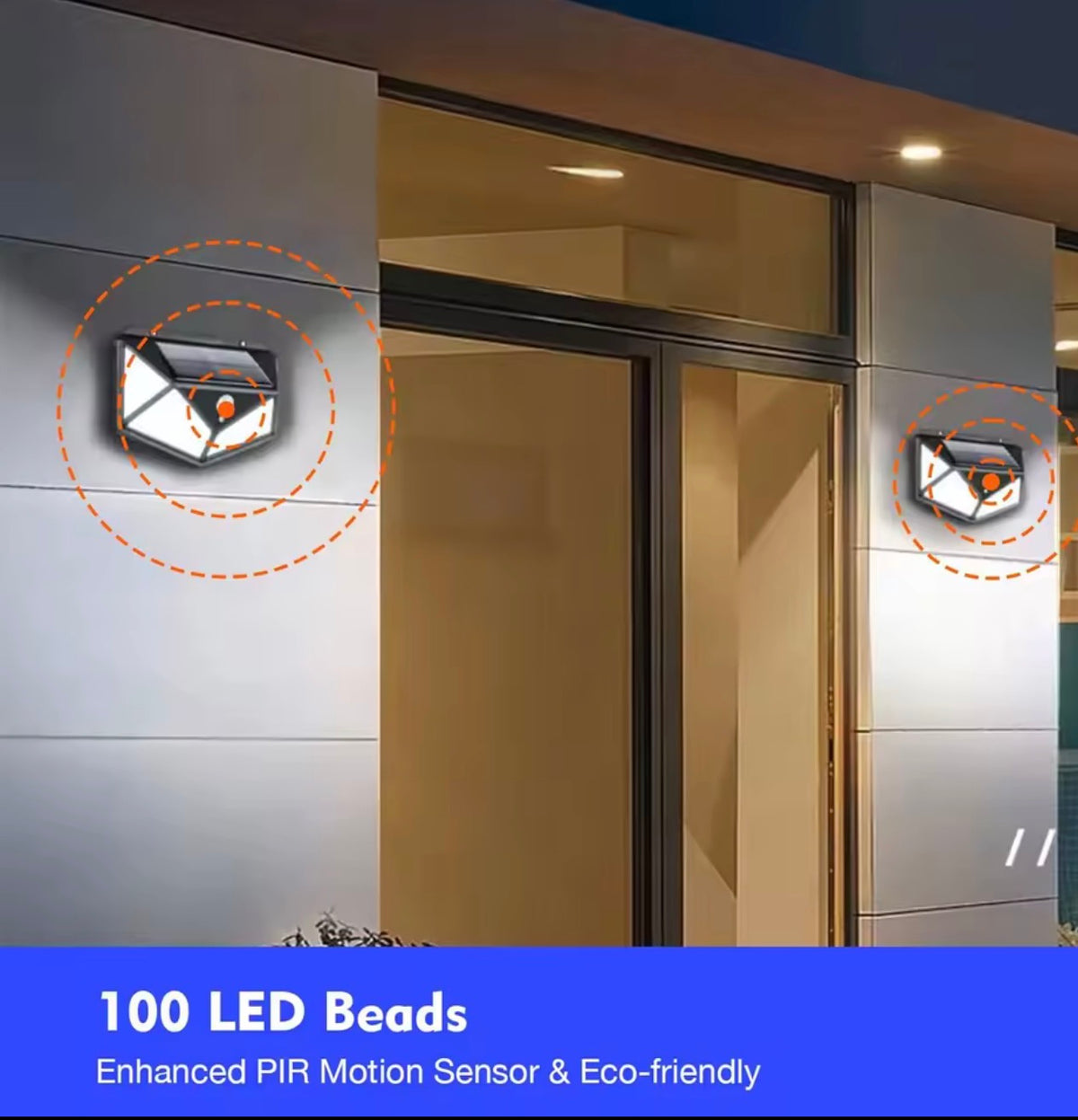 SOLAR WALL LIGHT.