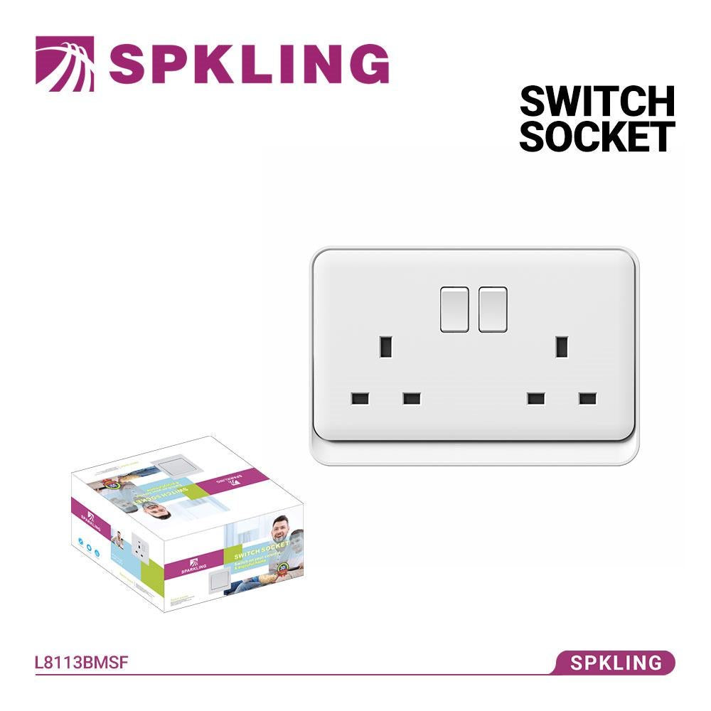SWITCH AND SOCKETS(WHITE)