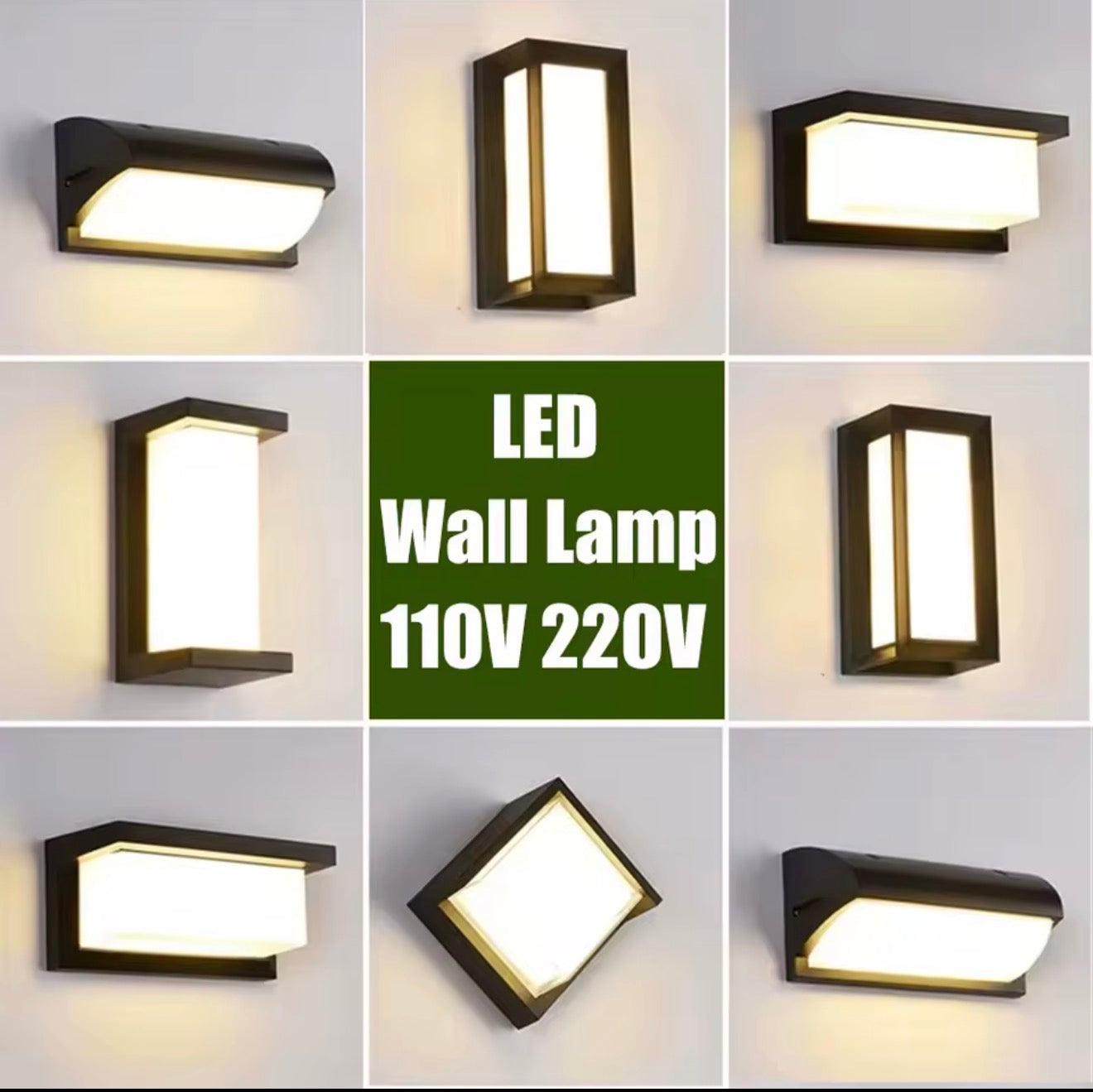 OUTDOOR WALL LIGHT.