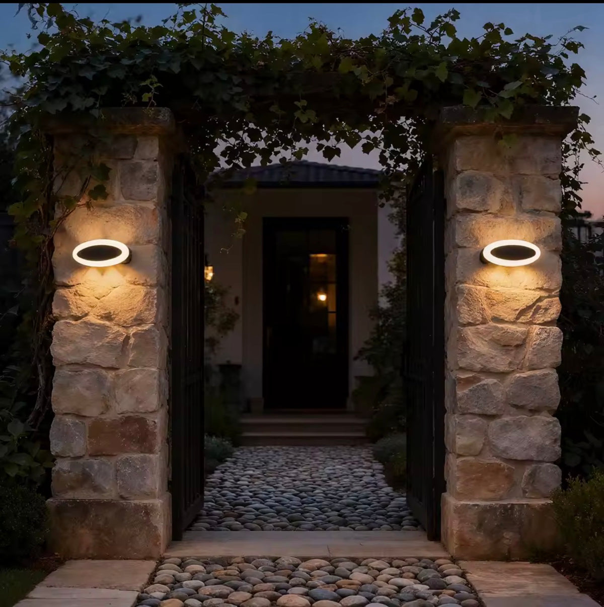 OUTDOOR WALL LIGHT.