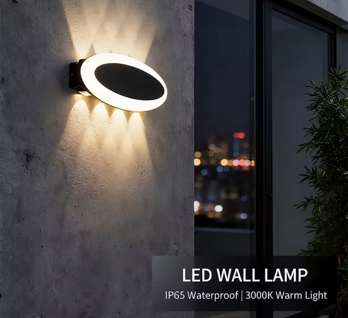 OUTDOOR WALL LIGHT.