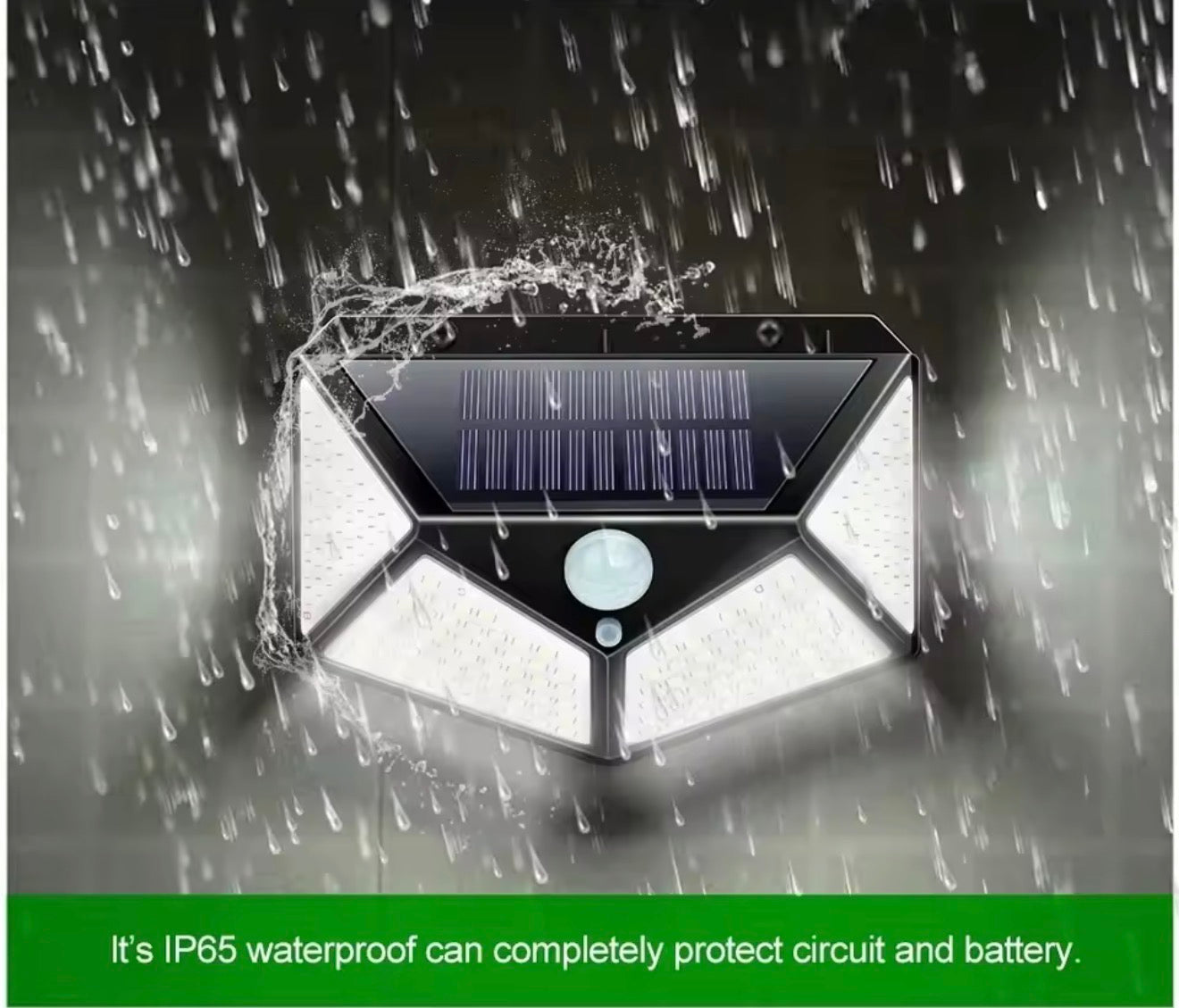 SOLAR WALL LIGHT.