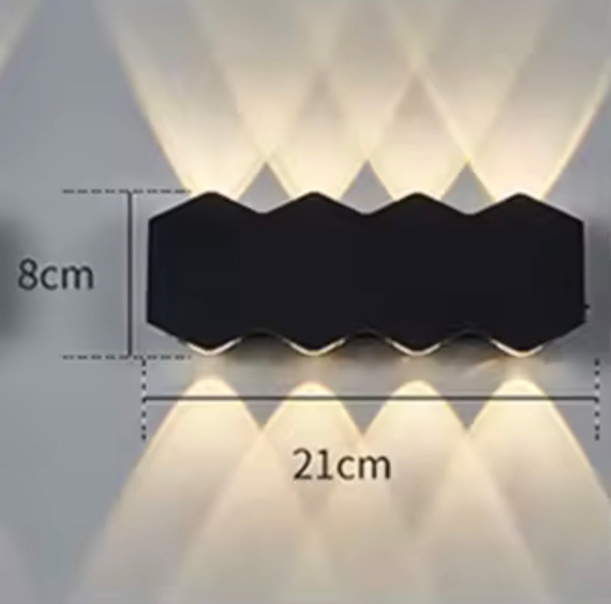 OUTDOOR WALL LIGHT.