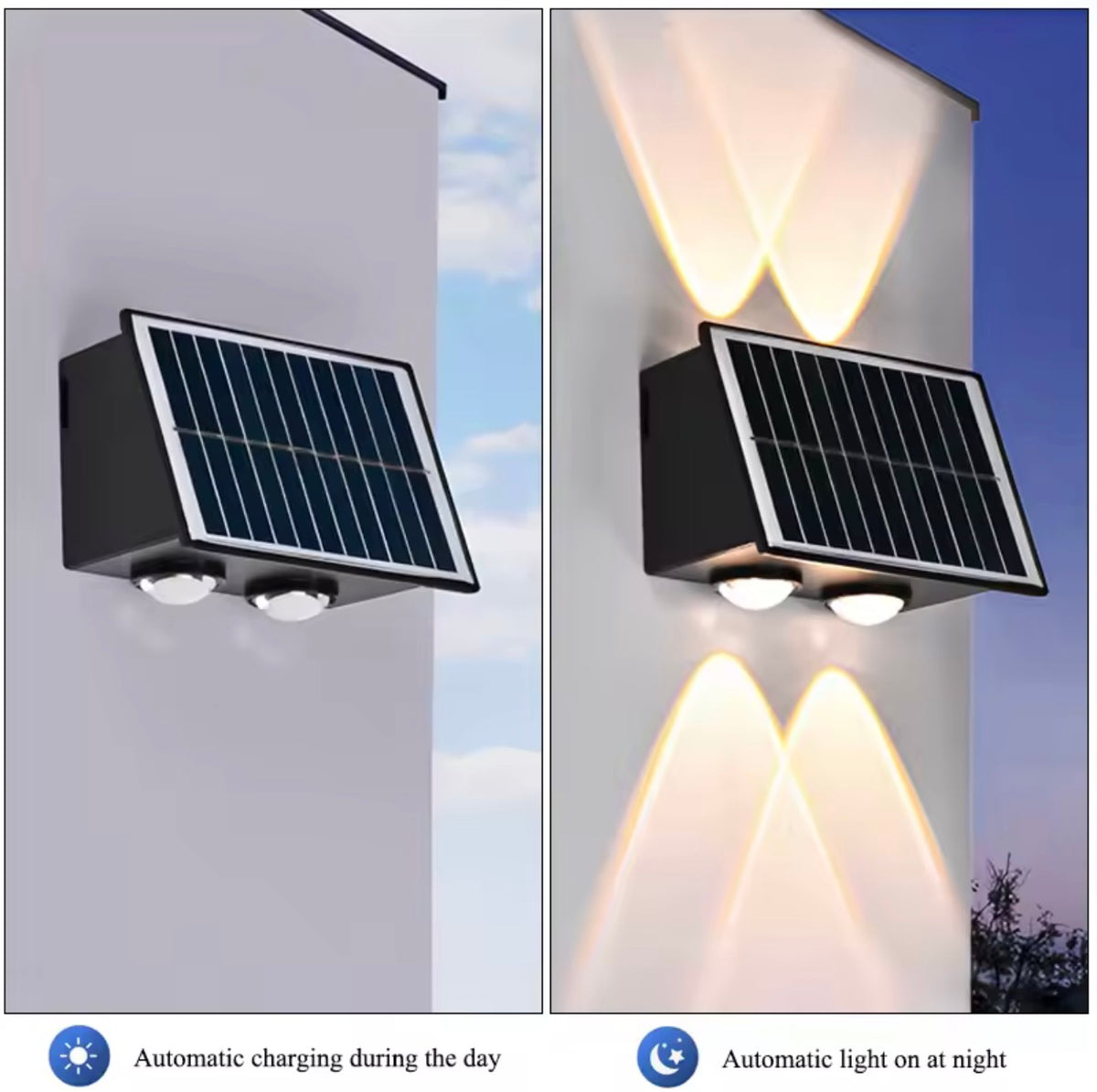 SOALR WALL LIGHT.